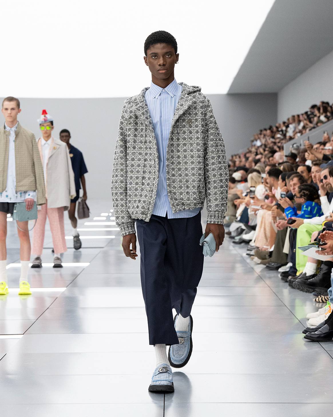 Créditos: Dior, desfile de presentación de la colección masculina para la temporada de Verano SS24. Fotografía de cortesía.