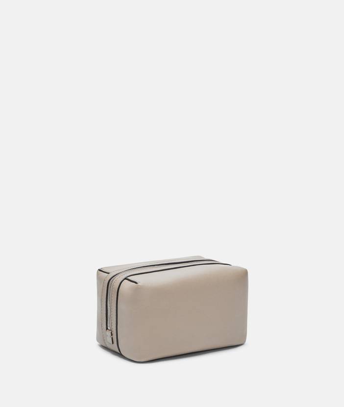 Kosmetiktasche aus Schafsleder - Beige | liebeskind berlin