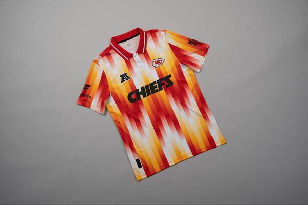 NFL jerseys given a soccer makeover
