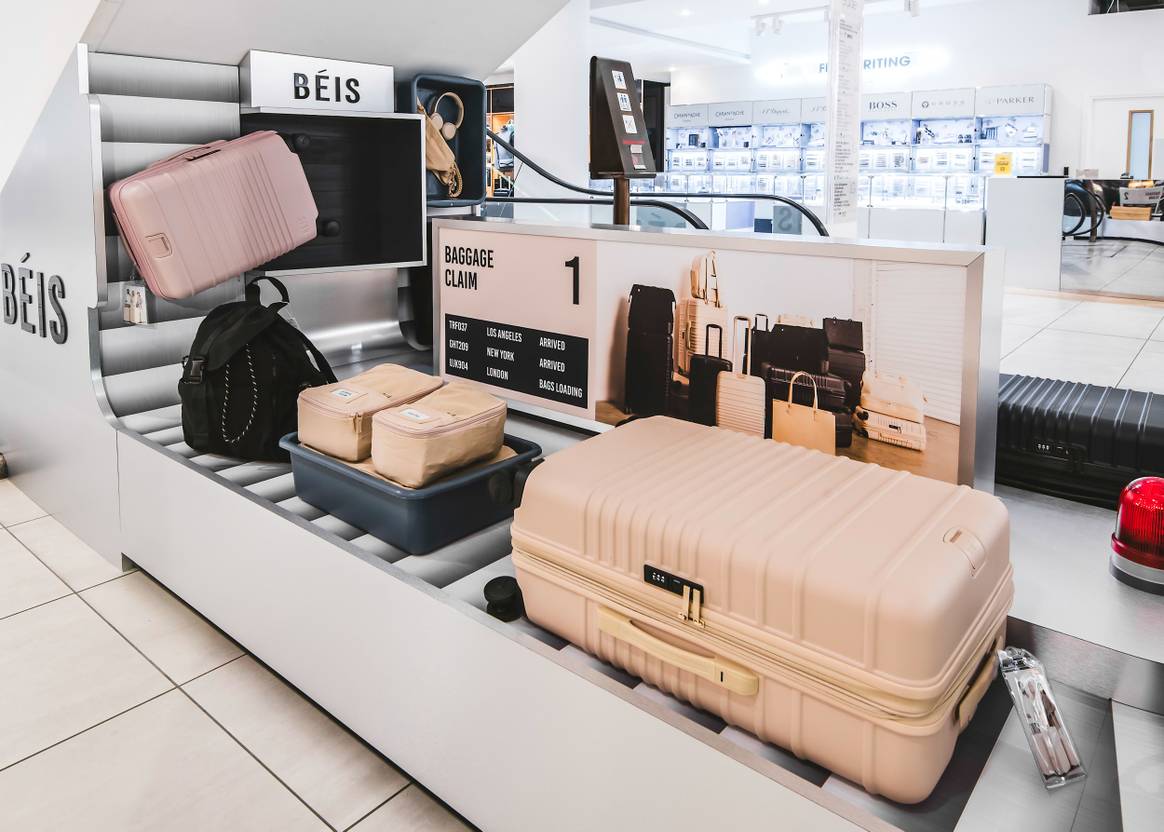 Béis' Selfridges pop-up.