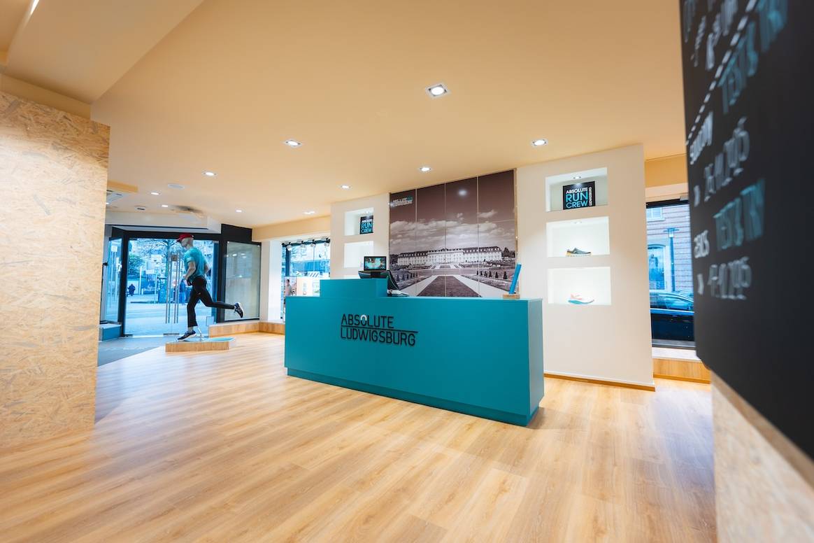 Der neue Store von Absolute Run in Ludwigsburg