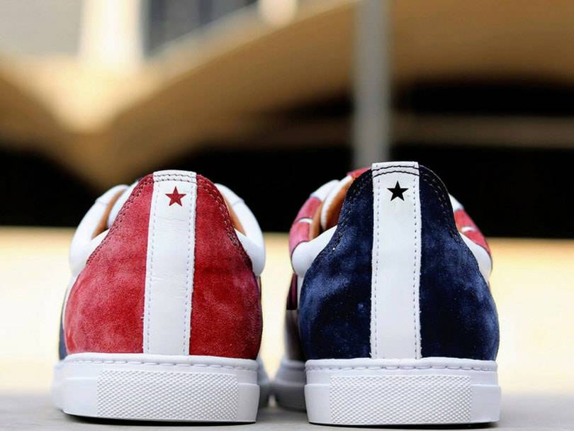 Les baskets collectors Caval célèbrent les Bleus et leur victoire