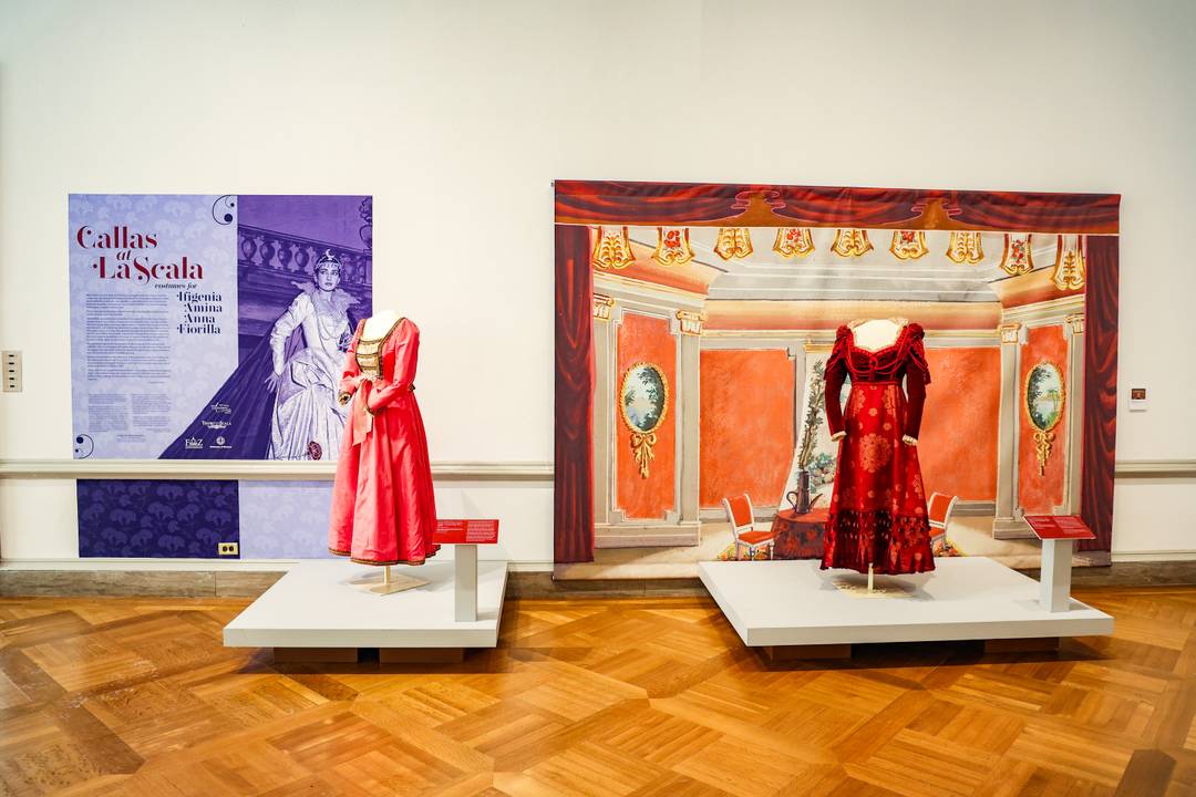 I costumi d'opera di Maria Callas appartenenti alla Scala di Milano  ed esposti alla George Washington University