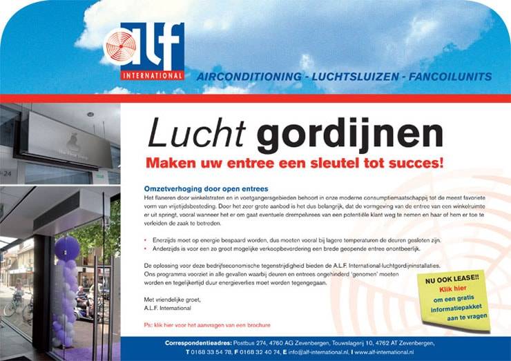 Warmtegordijnen van ALF International maken uw entree een sleutel tot succes