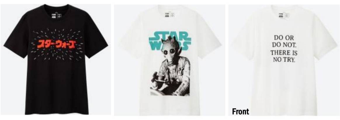 Uniqlo: neue Star Wars T-Shirt-Kollektion ab 29. April