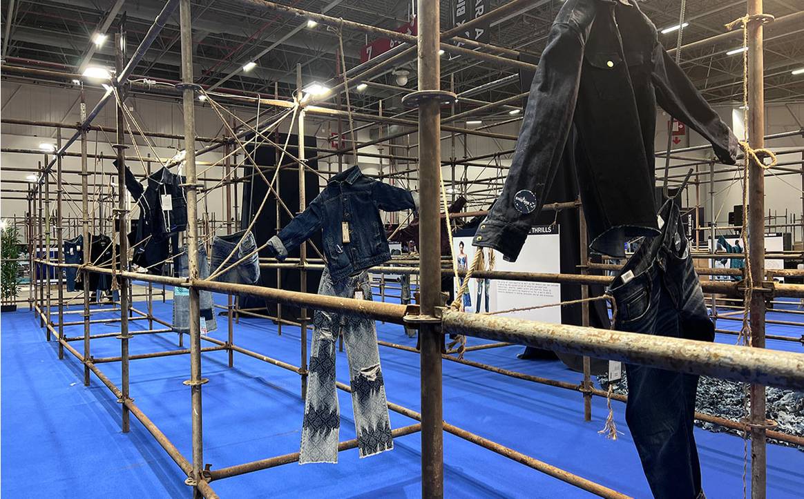 Blue Black Denim Trend Area, Texhibition Istanbul mars 2024