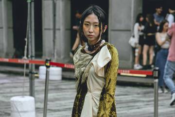 Street style trends at Taipei Fashion Week: Bubble soles and a pandemonium of prints