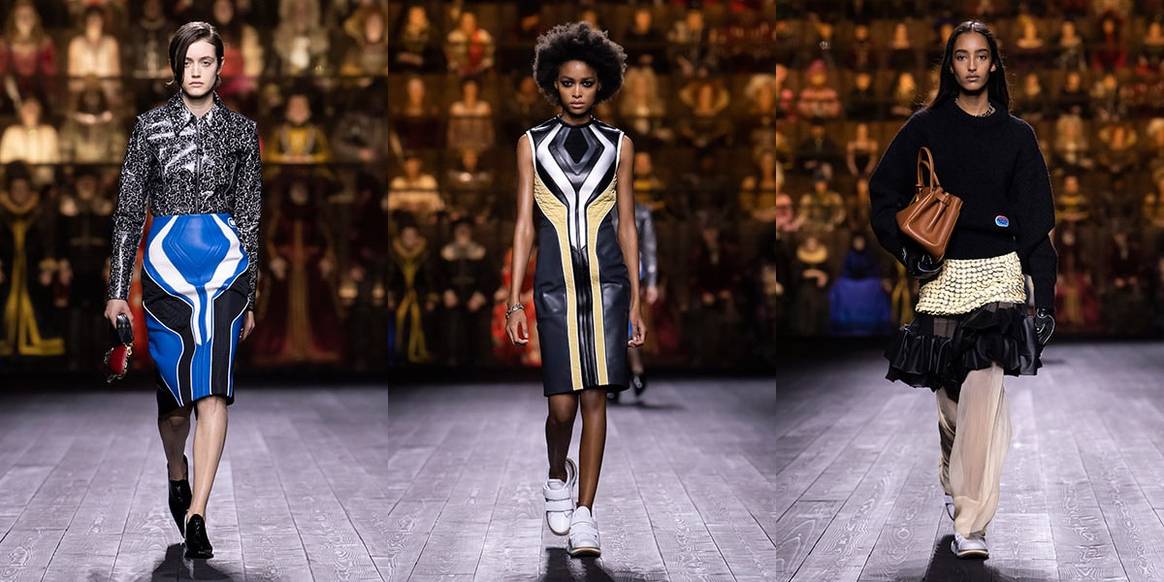 Louis Vuitton runway not lacking any drama in Paris