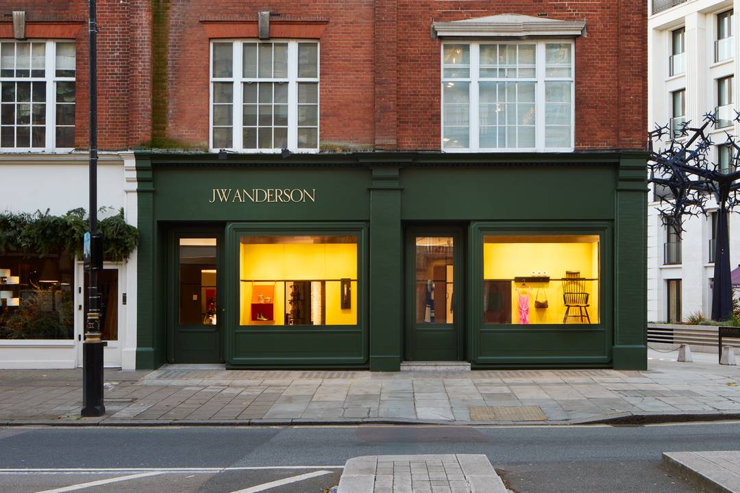 JW Anderson flagship on London’s Pimlico Road.