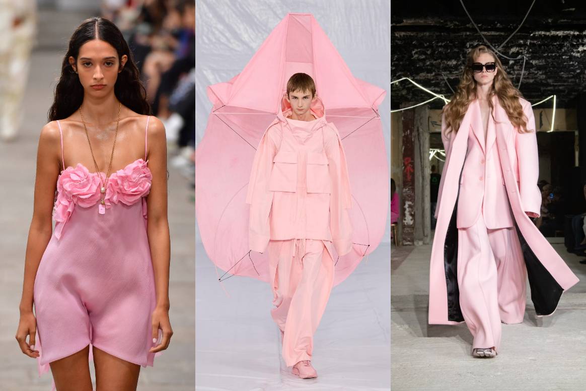 Spotted on the catwalk: Pantone's spring/summer 2023 fashion colours