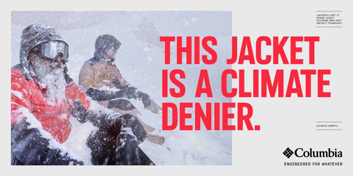 Columbia ‘Engineered for Whatever’ campaign