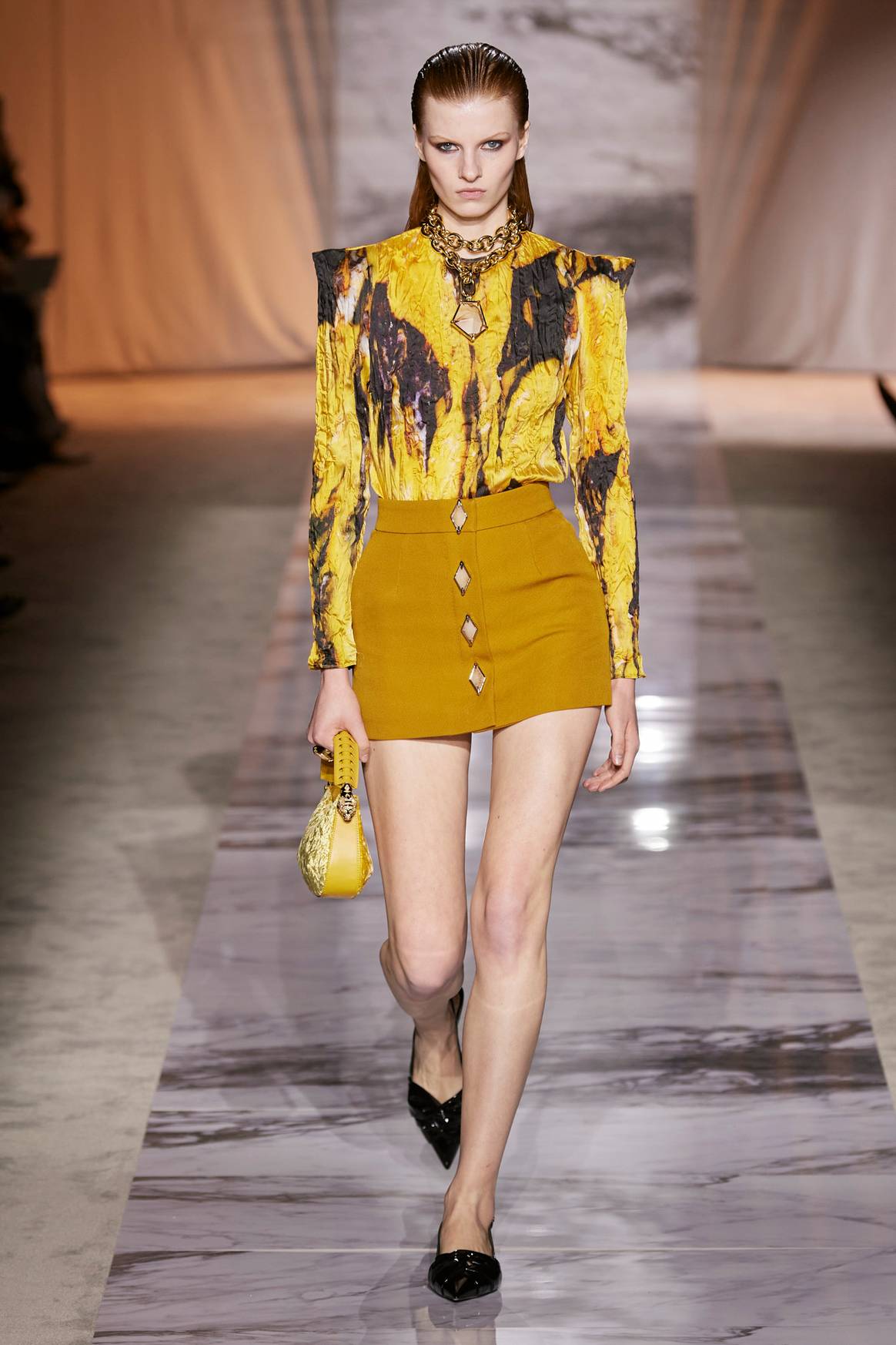 Roberto Cavalli FW24 collection presented at MFW.