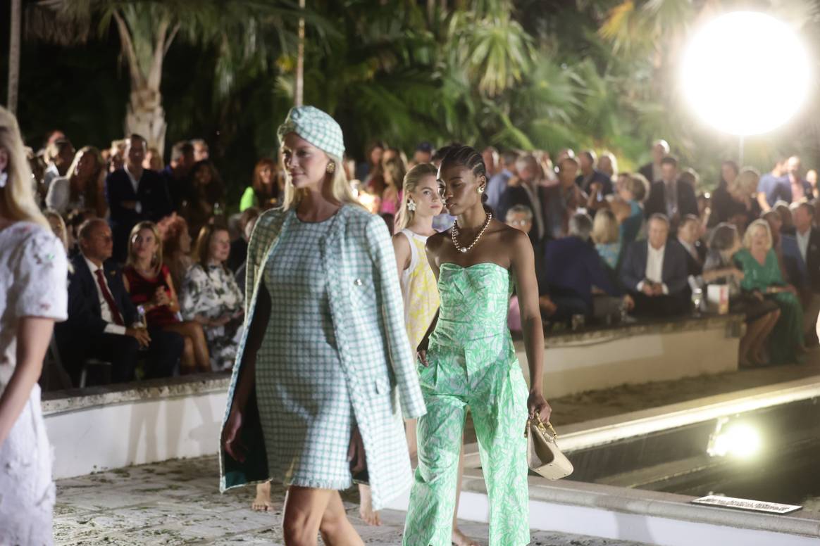 Lilly Pulitzer unveiled its Spring ’25 collection with an exclusive fashion show