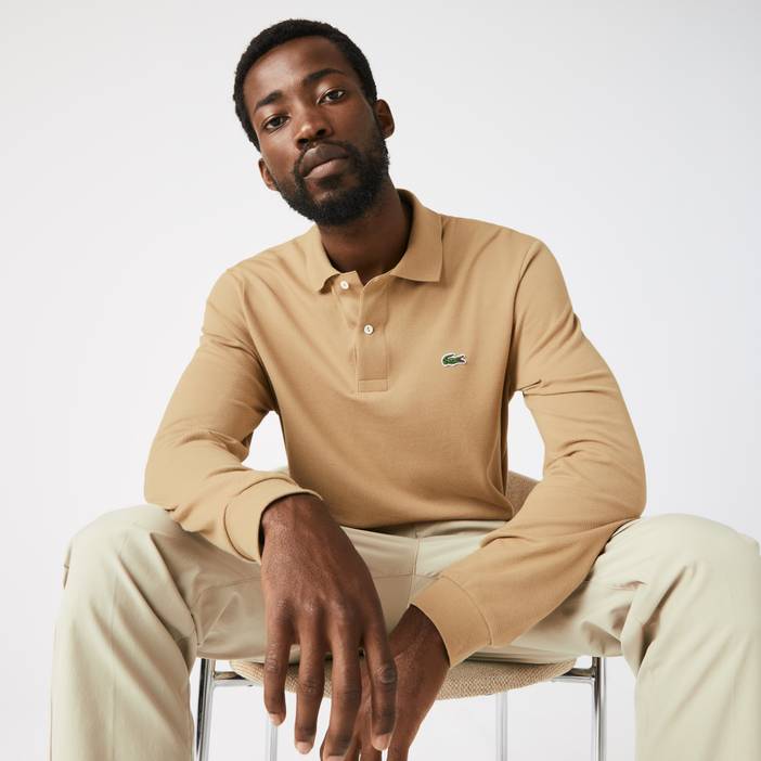 Long-sleeve Lacoste Classic Fit L.12.12 Polo Shirt | Lacoste