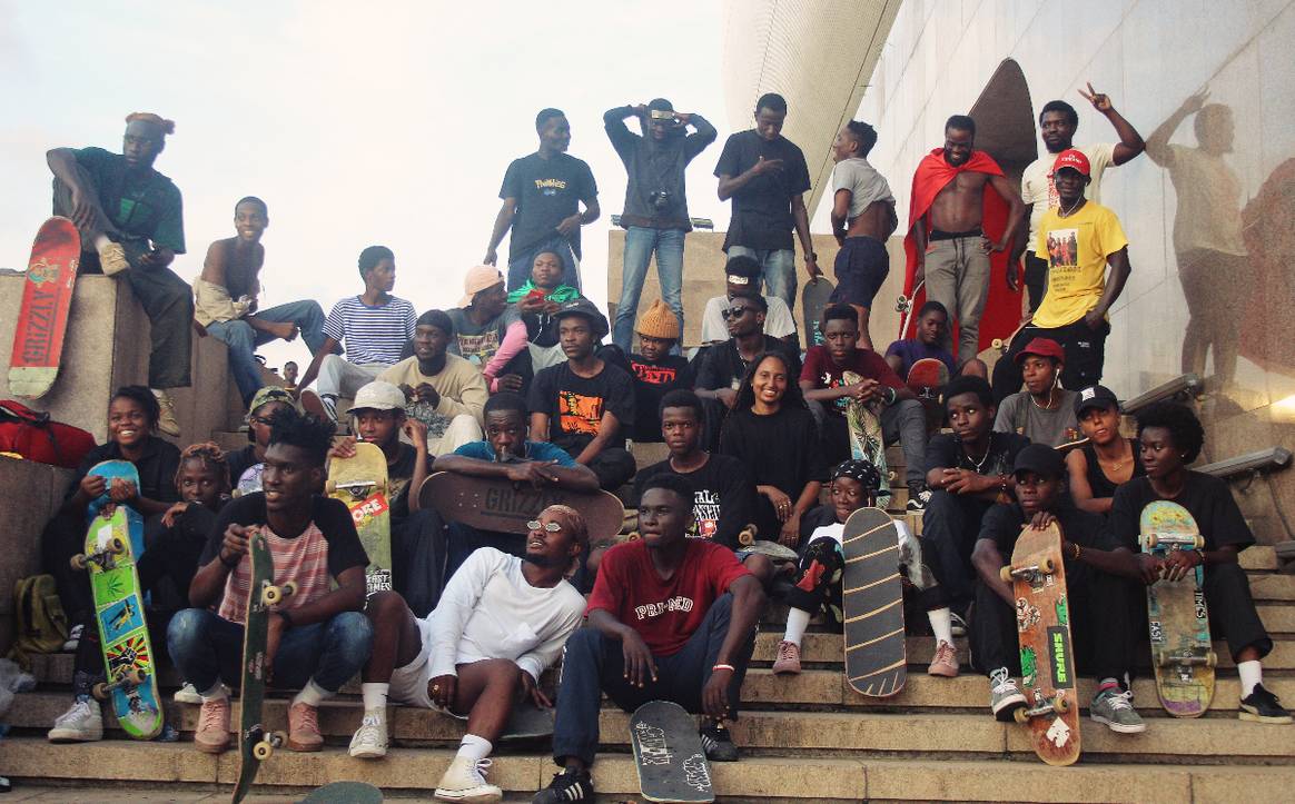 Off-White und Daily Paper: Kollektion bringt Skateboards in Ghana zum Rollen