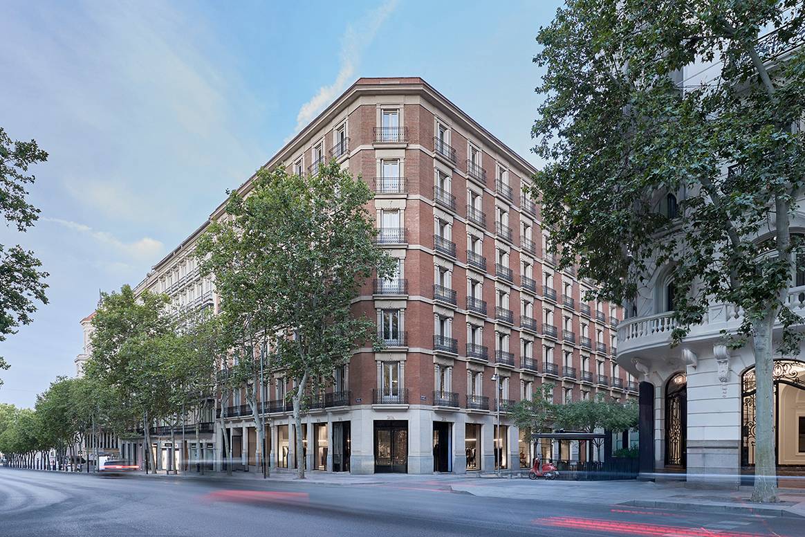 Tienda de Zara en el número 23 de la calle de Serrano de Madrid (España).