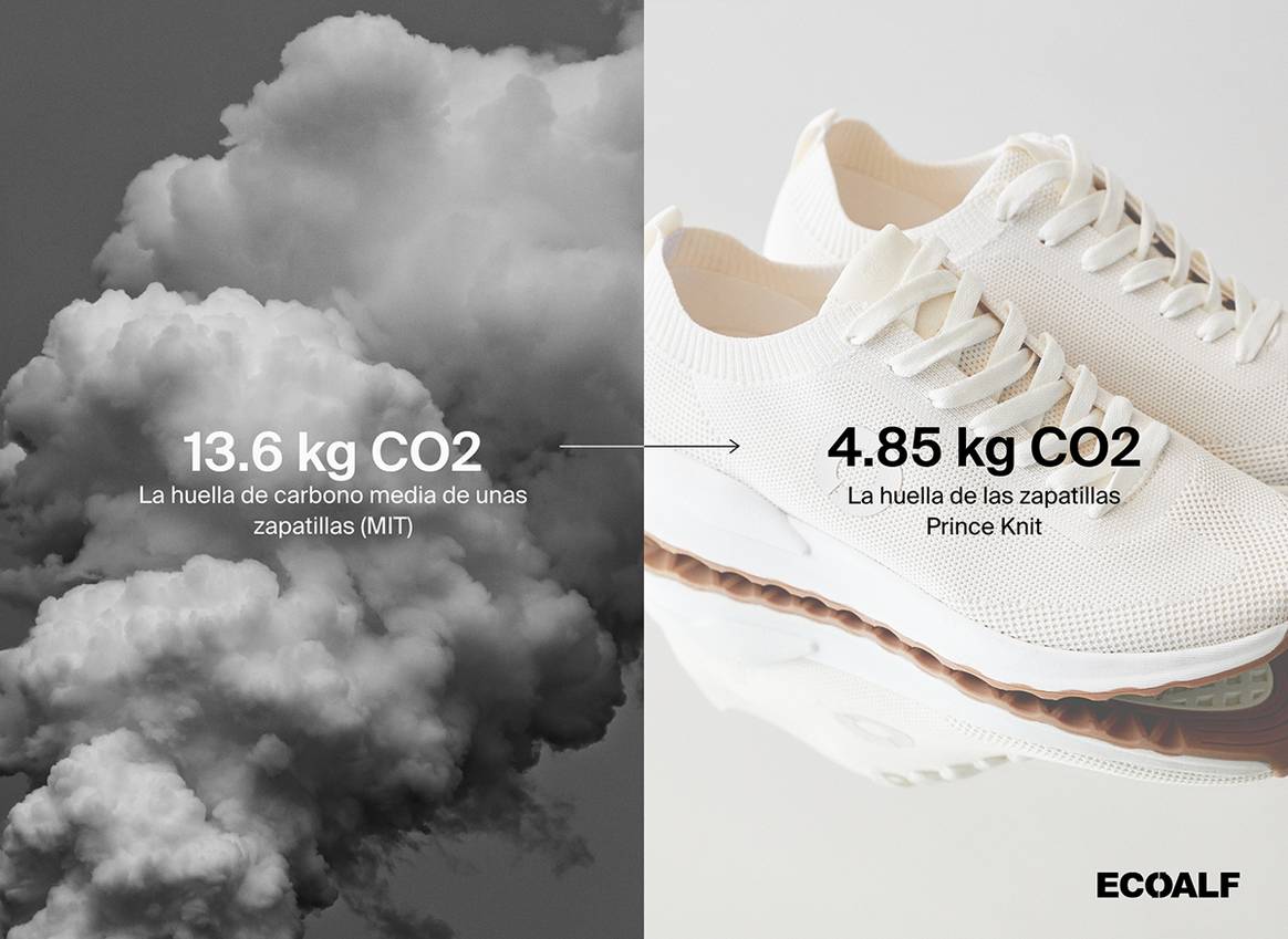 Photo Credits: Ecoalf, zapatilla Prince Knit.