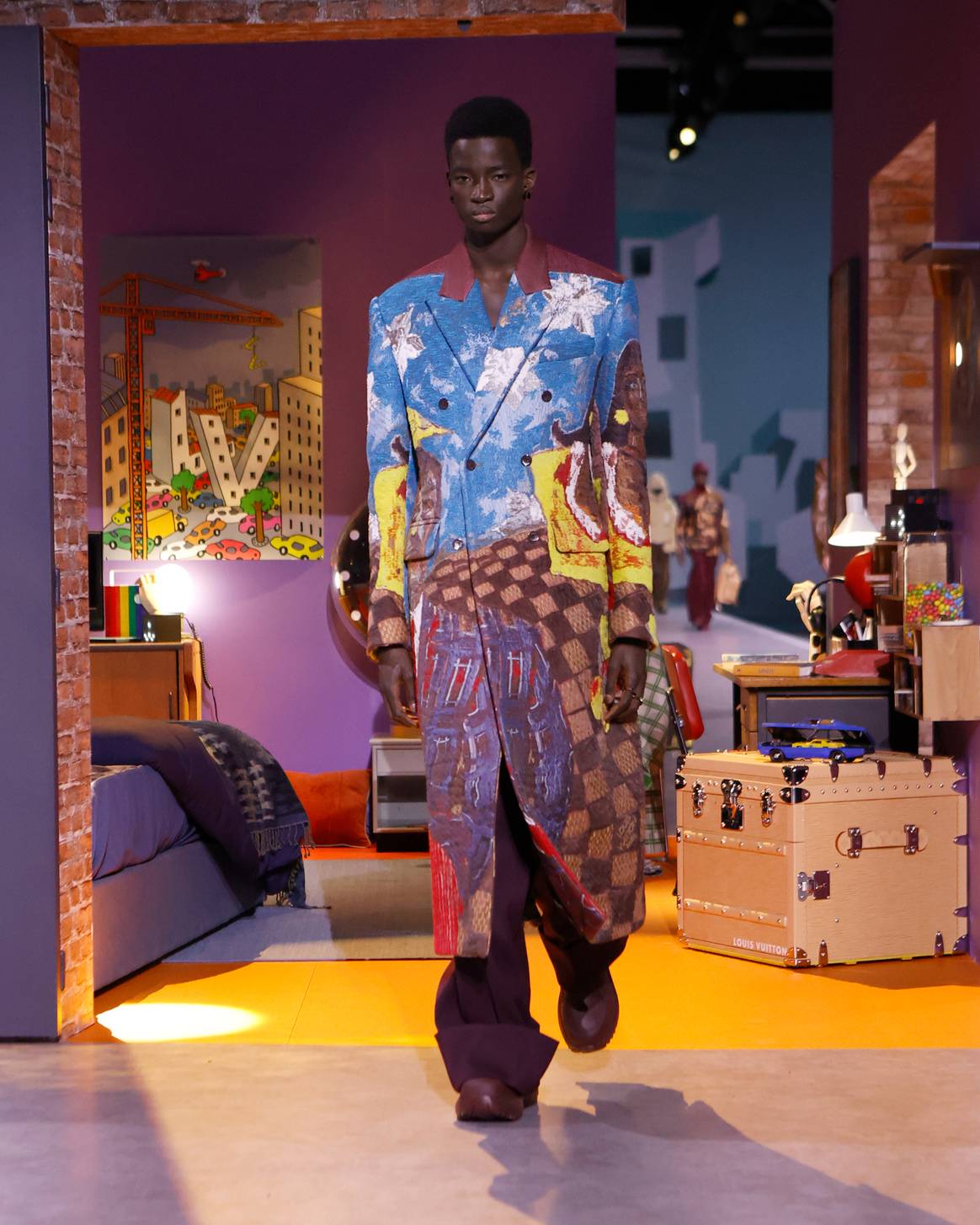 Louis Vuitton FW23. Beeld via Louis Vuitton