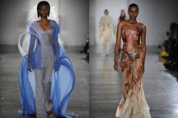 LCF master students 2023 present at London Fashion Week