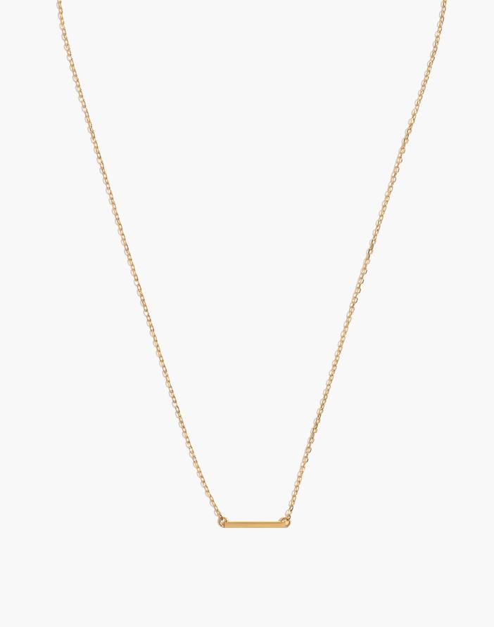 Delicate Collection Demi-Fine Bar Necklace | Madewell
