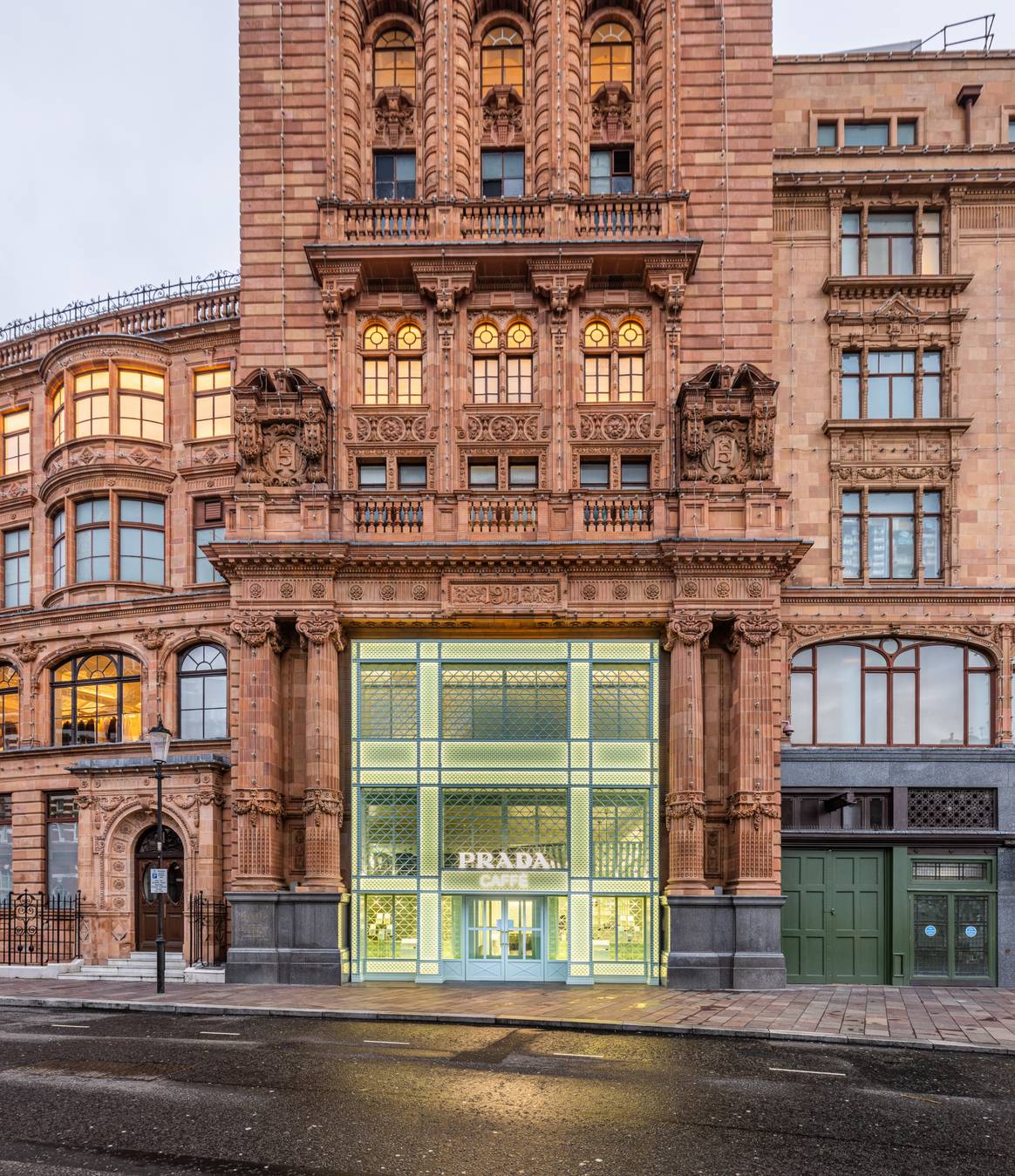 Das Prada Caffè bei Harrods. Foto: Prada / Studio VF1