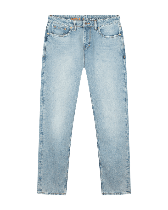 Larry Loose Vintage Blue - Duurzame Mom Jeans - Vintage Blauw | KUYICHI