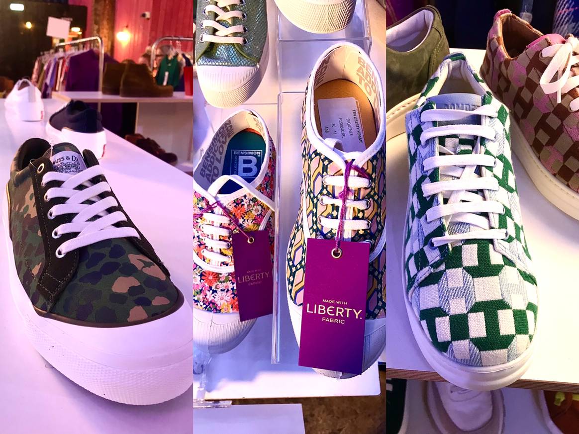 (From left) Image: Levi's, Bensimon, Camper - photo by FashionUnited