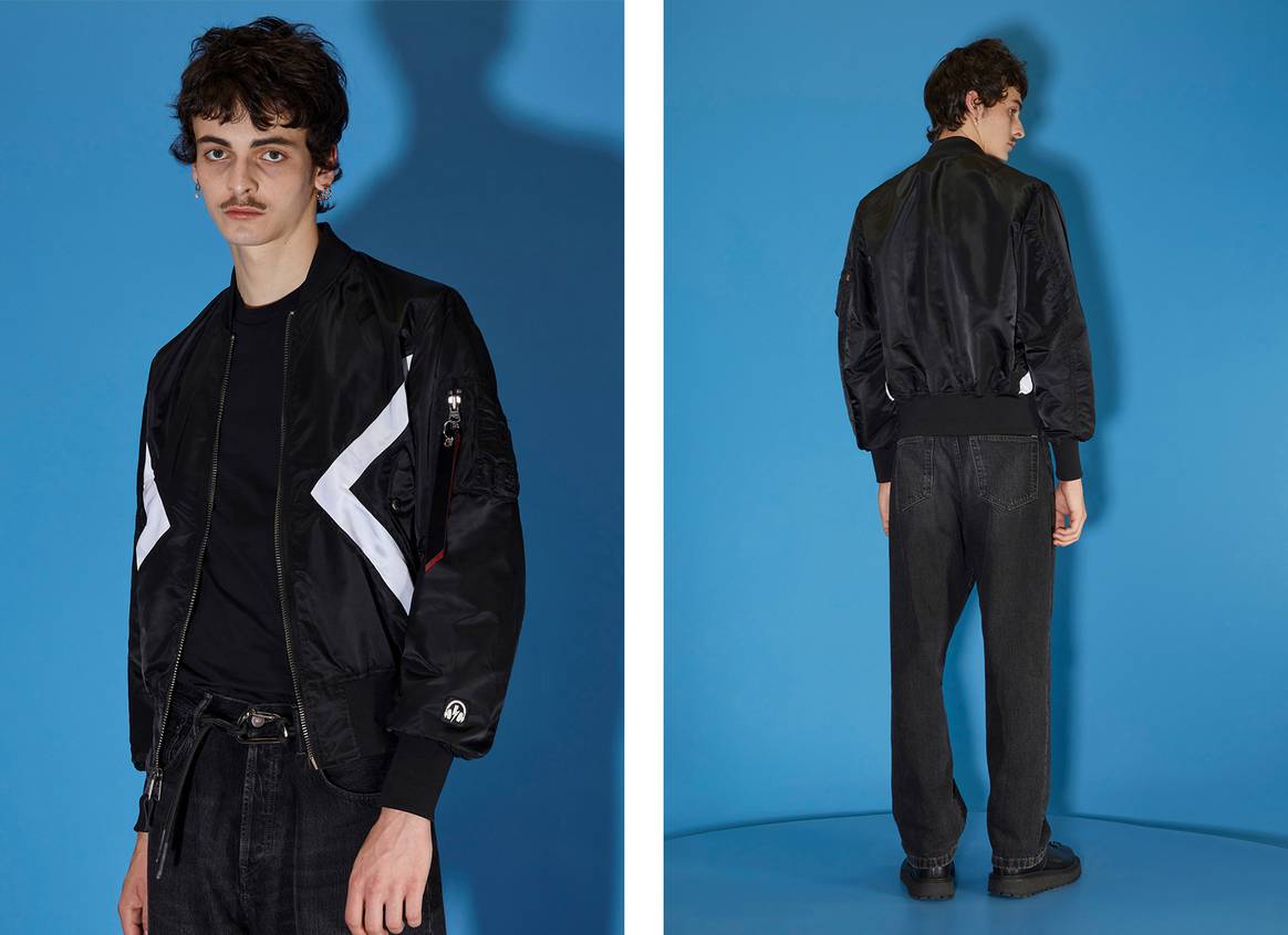 Alpha Industries X Neil Barrett, mit freundlicher Genehmigung der Marke