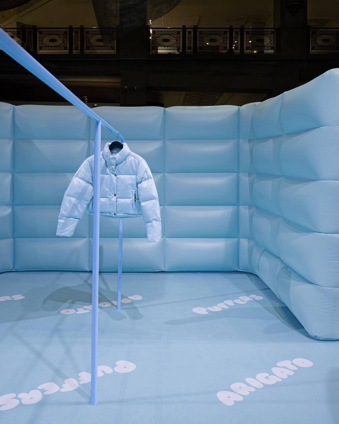 Axel Arigato Puffer Pop-Up, NK Stockholm.