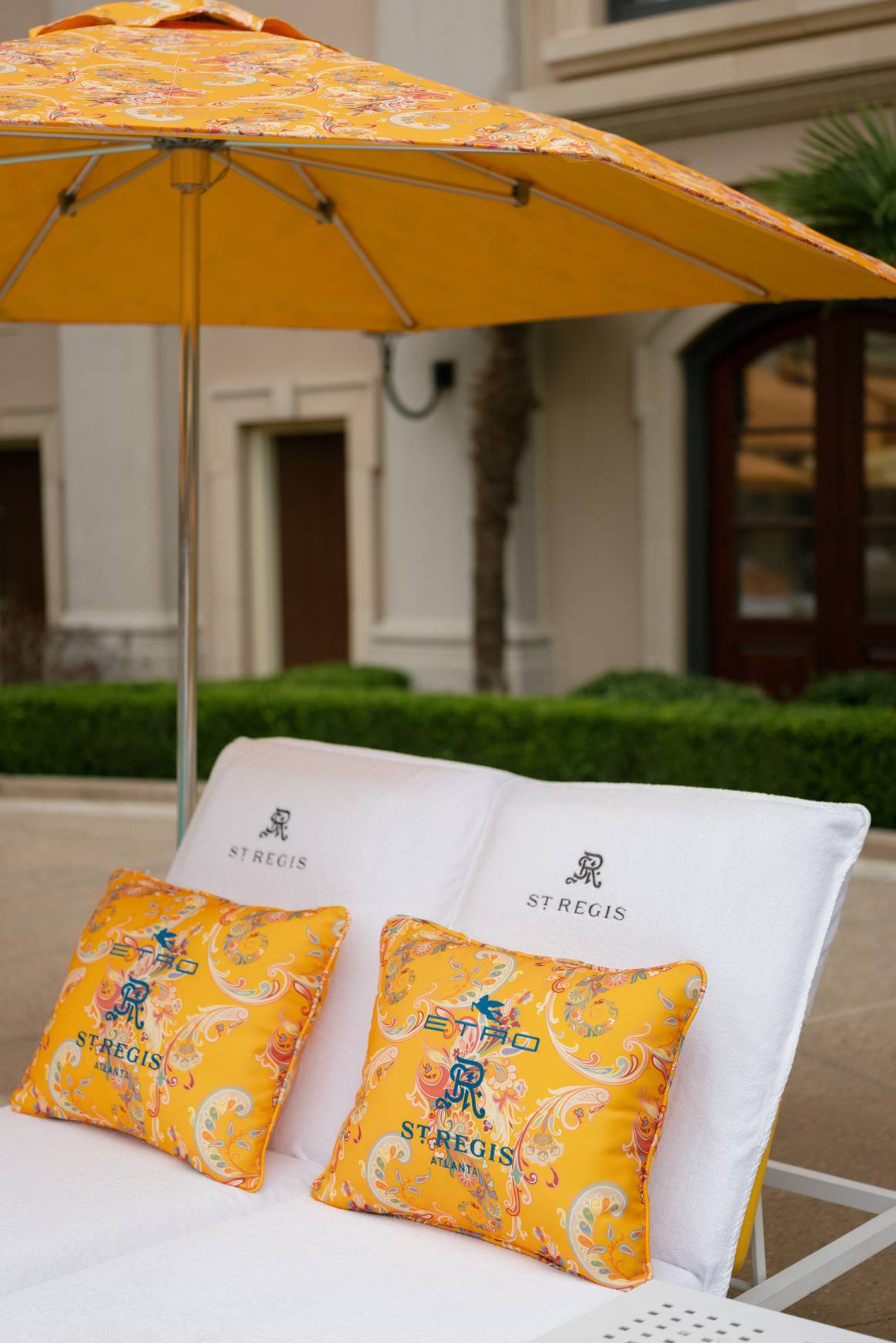 Etro unveils pool takeover at the St. Regis Atlanta