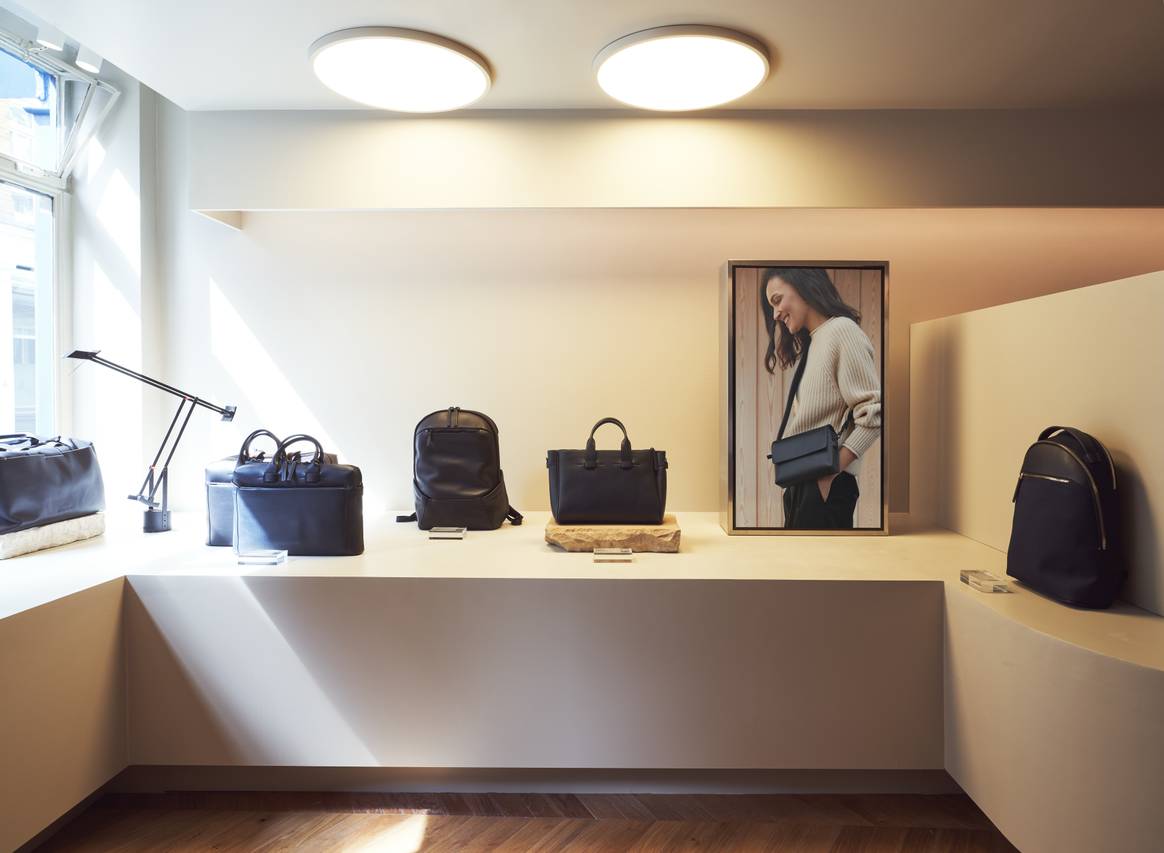 London-based bag brand Troubadour opens Soho flagship