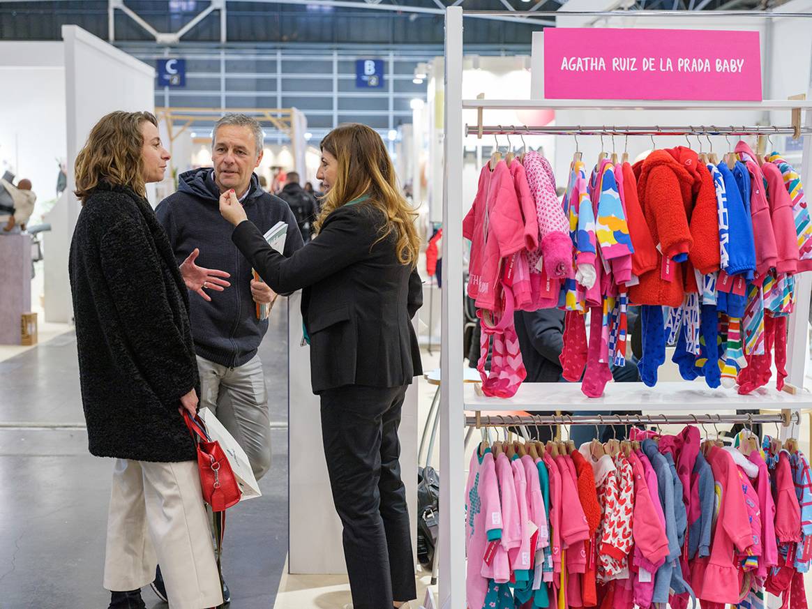 Interior del recinto ferial de Feria Valencia durante la pasada edición de Babykid Spain + FIMI de enero de 2023.