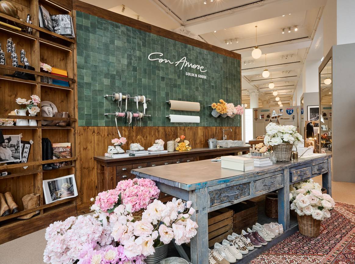 Golden Goose ‘The Archive of Dreams’ pop-up at Selfridges’ ‘Corner Shop’