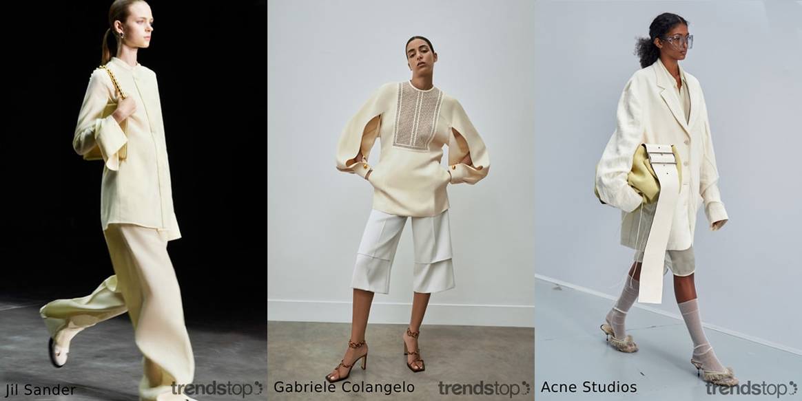 Tendencias de color de las pasarelas de mujer para SS21