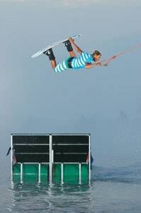 Europese overwinning voor wakeboardster Maxine Sapulette