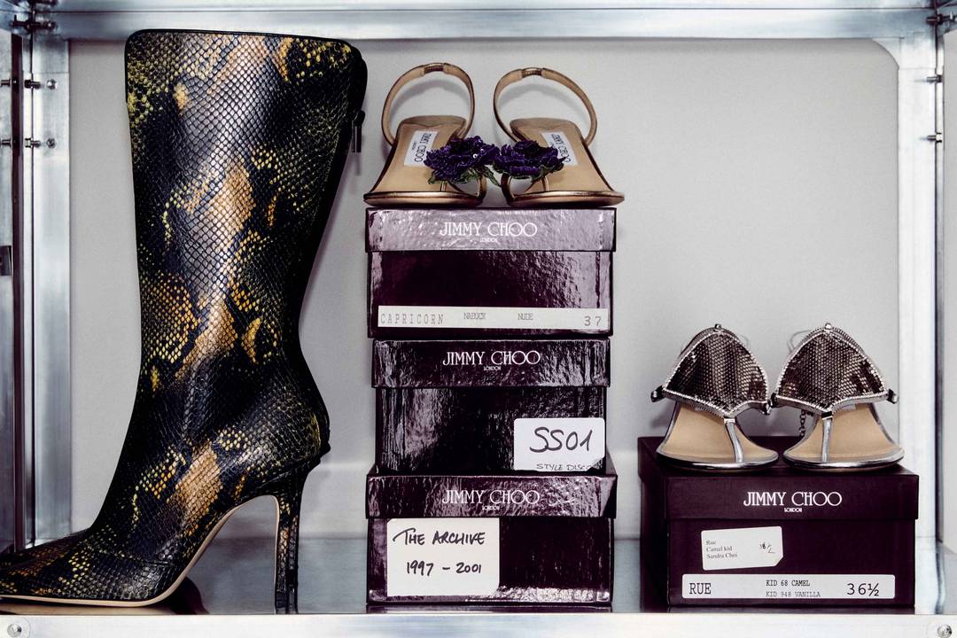 Jimmy Choo delves into the archives for 30th anniversary