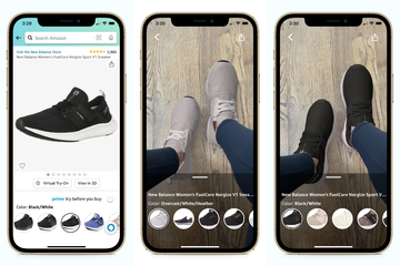 Amazon Fashion launches AR shopping for footwear