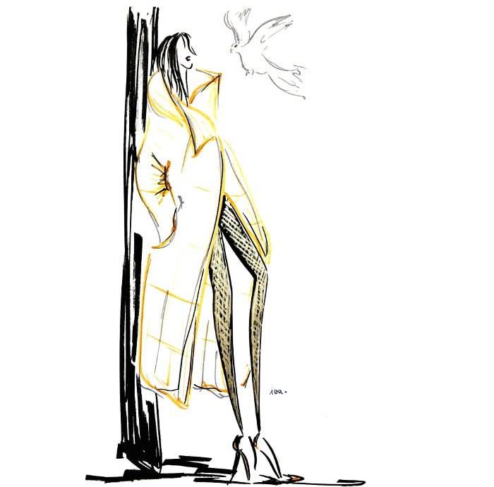 Illustrations: H&M’s designer collaborations in picture