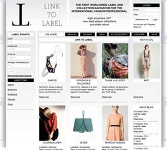 Internet showroom Link To Label van start