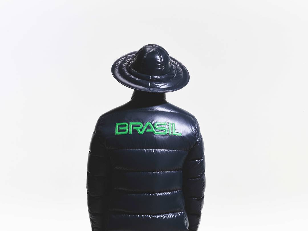 Un look realizzato da Moncler per il team Brasile