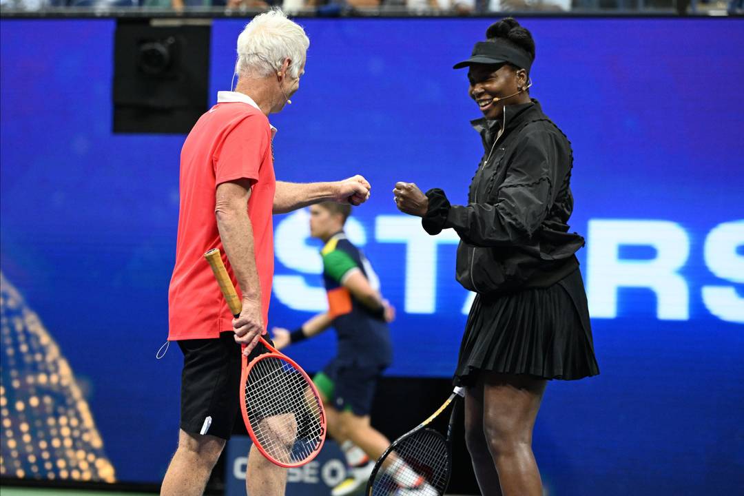 Luar x Woolmark x Venus Williams collaboration at the US Open