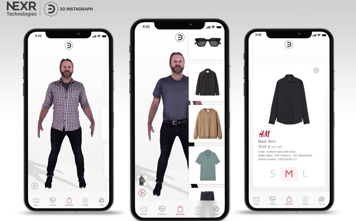 H&M entwickelt digitale Umkleide für den stationären Handel