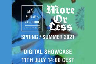 MAISON MIHARA YASUHIRO SS21: POST-SHOW RELEASE & ASSETS