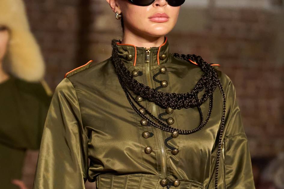 FW26 Trend: Military parade jackets, Khaite, Etro, Balmain and more