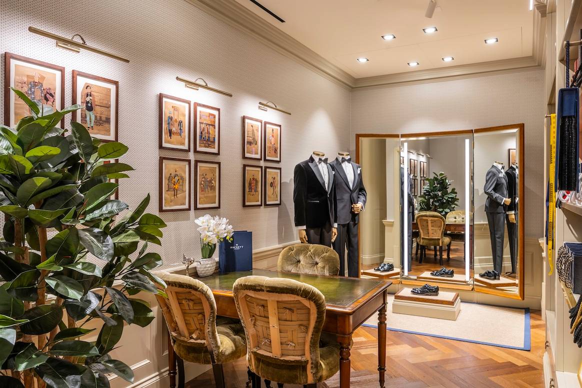 The new Hackett London store in Frankfurt am Main Image: Hackett London