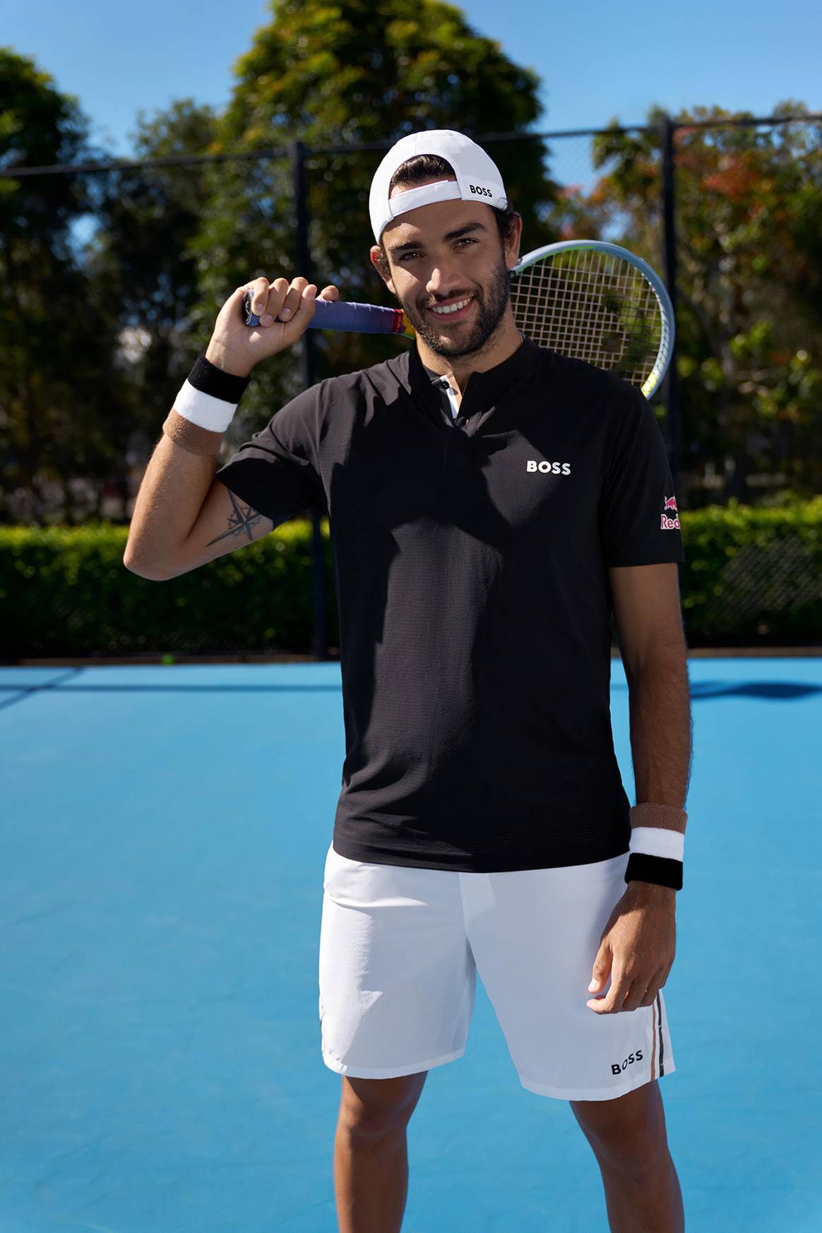 Photo Credits: Matteo Berrettini, por cortesía de Hugo Boss.