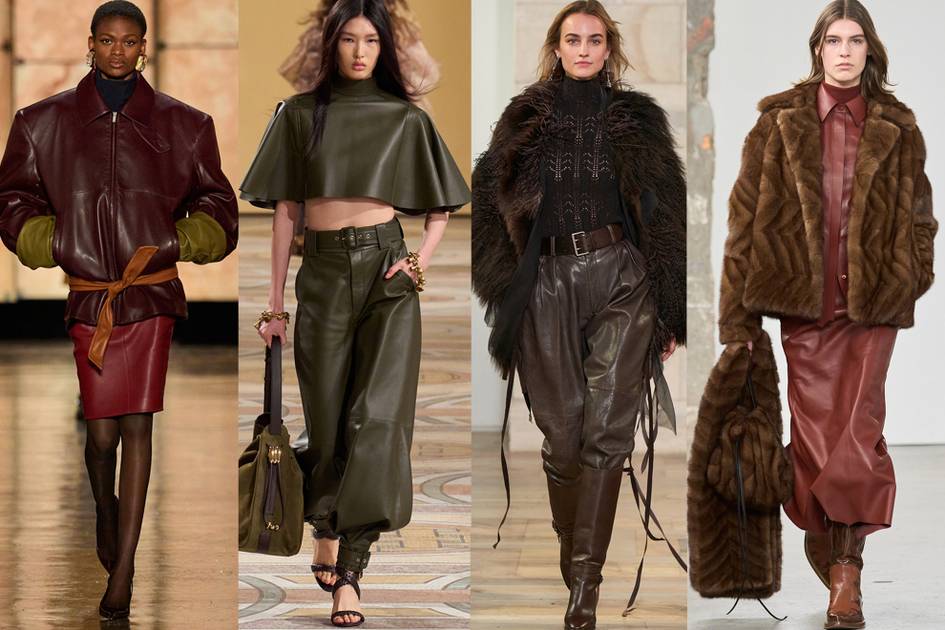 Holiday ‘25 trend: Leather takes on fresh colours and dimensions