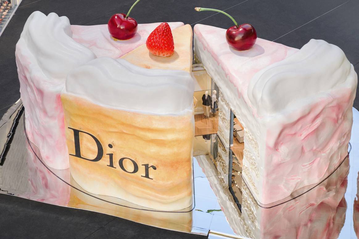 Dior pop-up in Nanjin, China