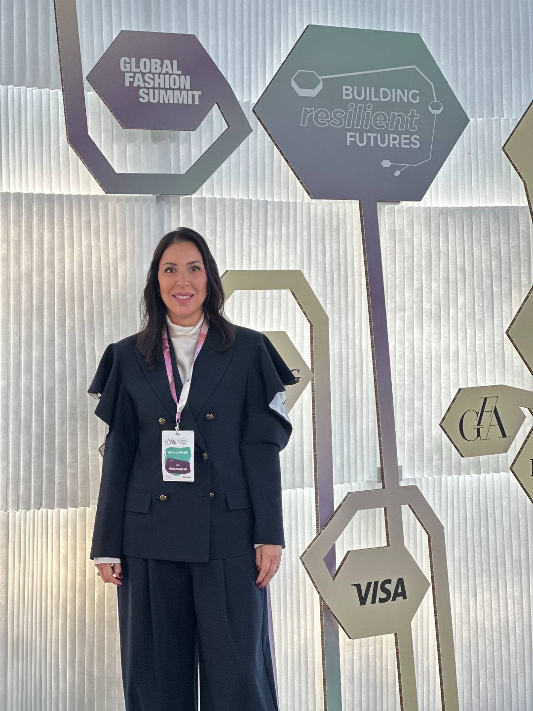 Azzurra Morelli al Global fashion summit