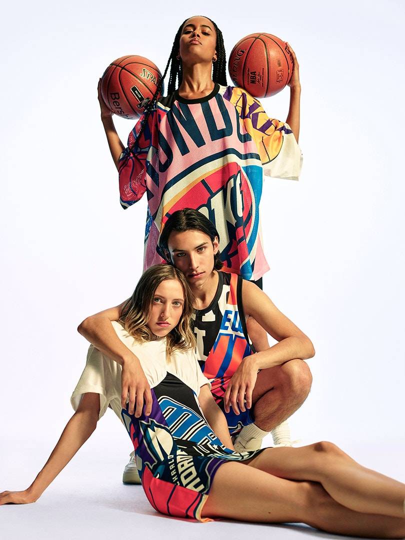 Bershka y la NBA lanzan una colección oficial de prendas sostenibles